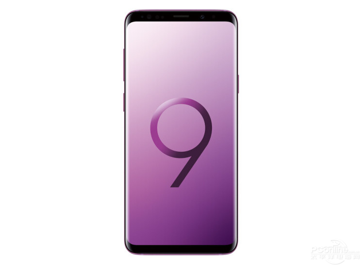 Samsung S9+ front view