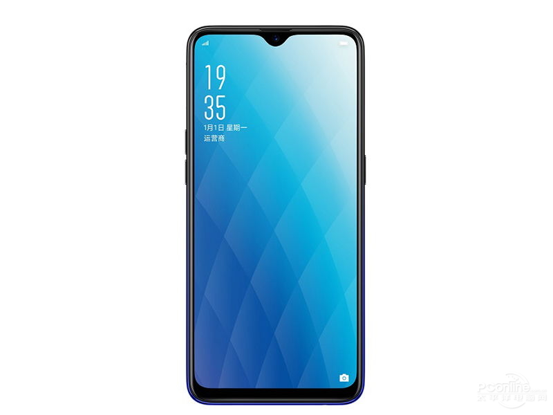 OPPO A7x front view