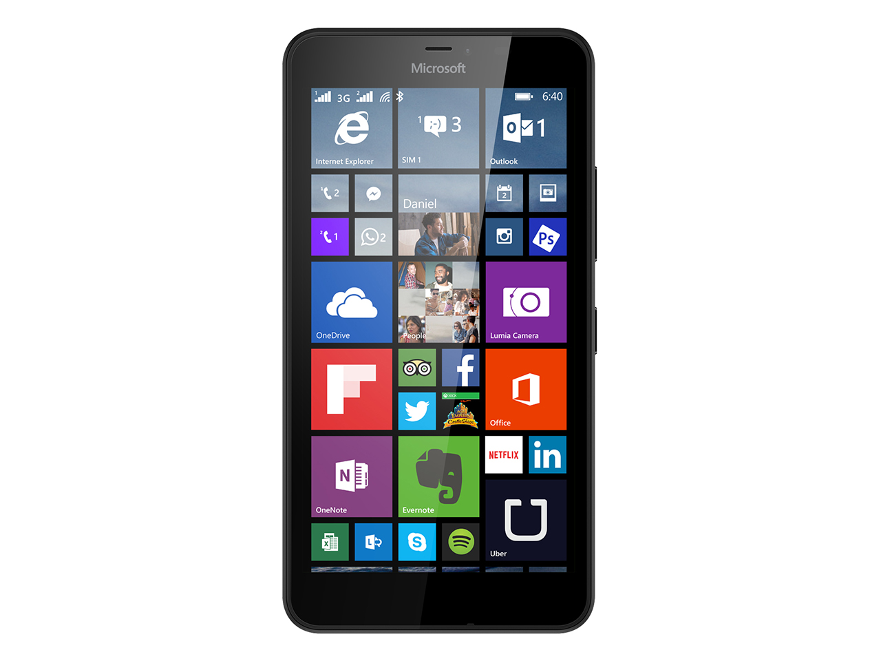 Lumia 640 XL front view