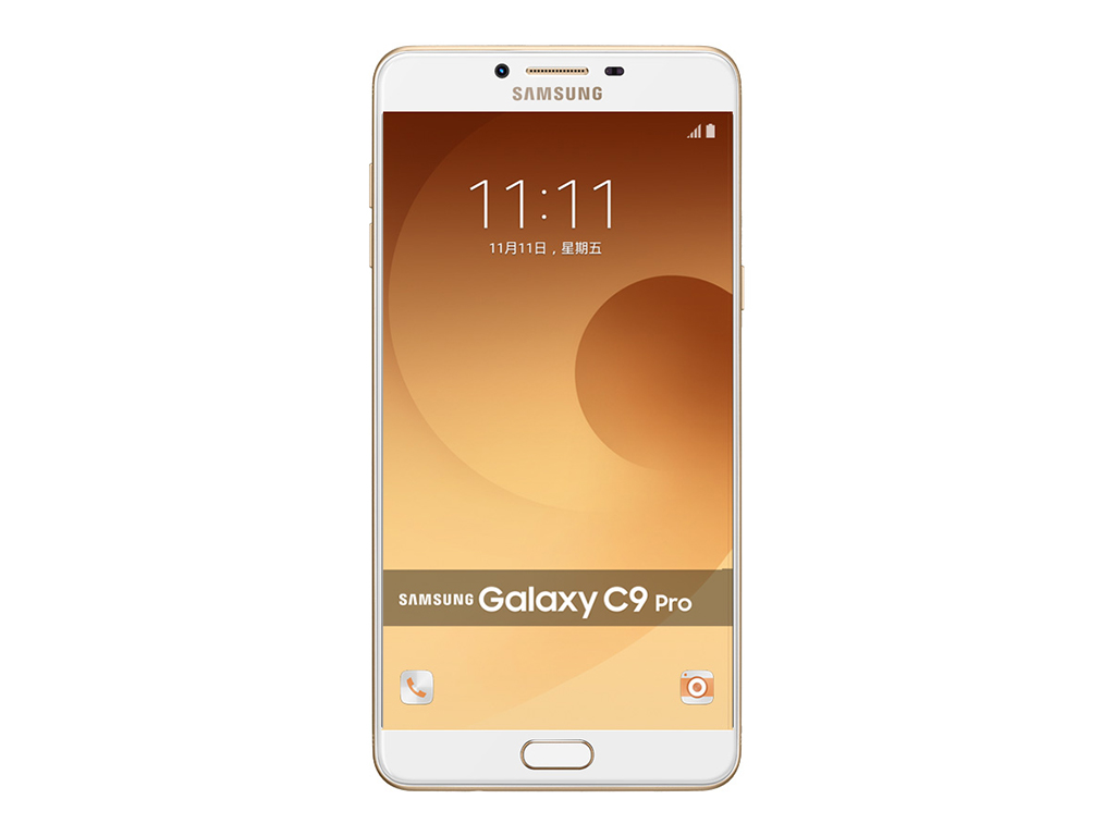Samsung Galaxy C9 Pro front view