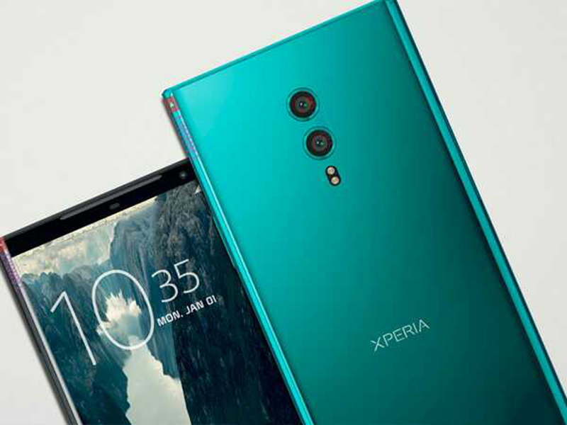  Sony Xperia XZ1s rear view