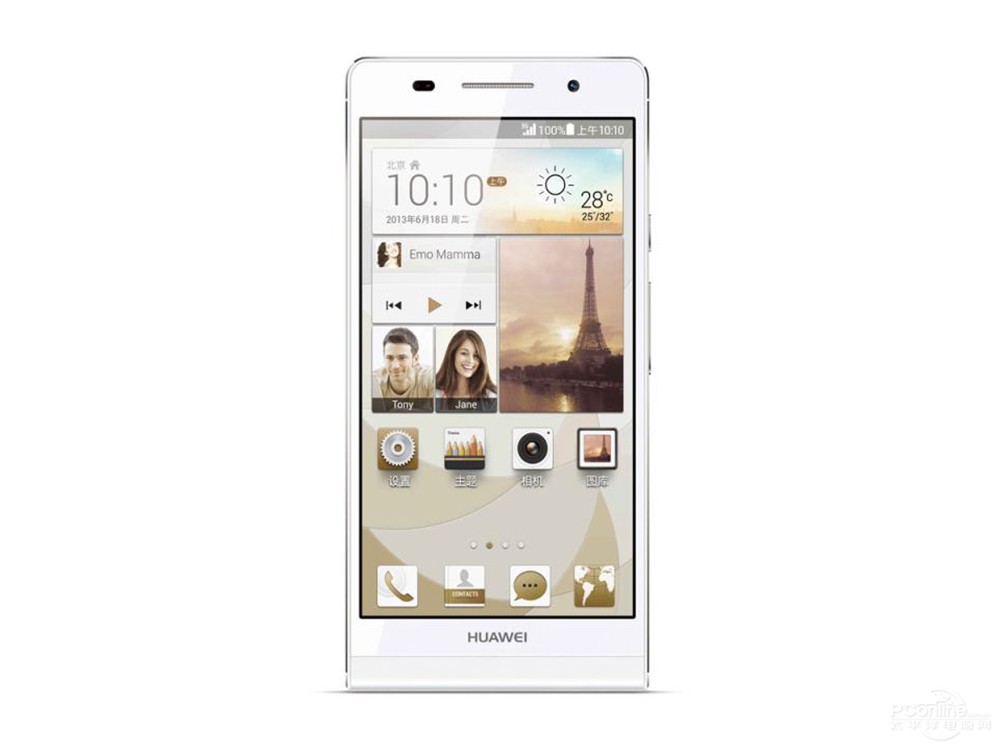 Huawei P6 front view