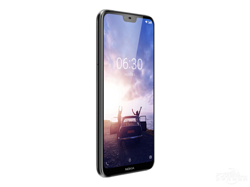 Nokia X6 45 degree