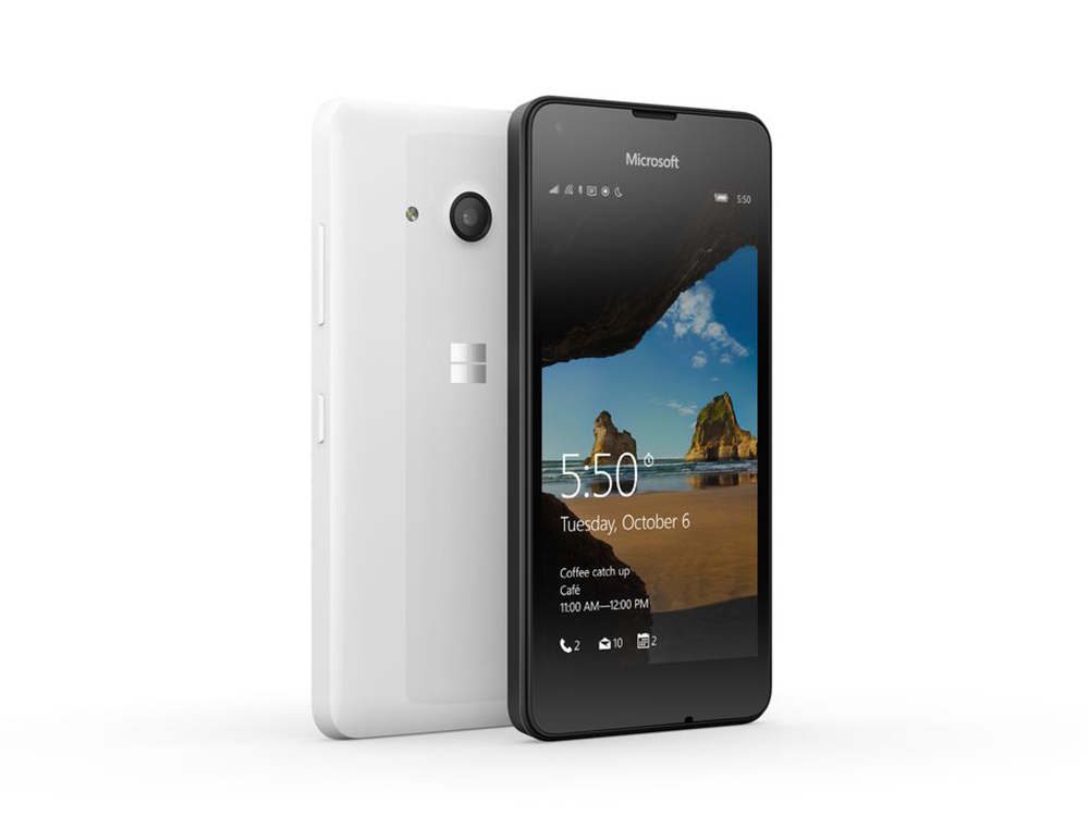 Lumia 550 45 degree