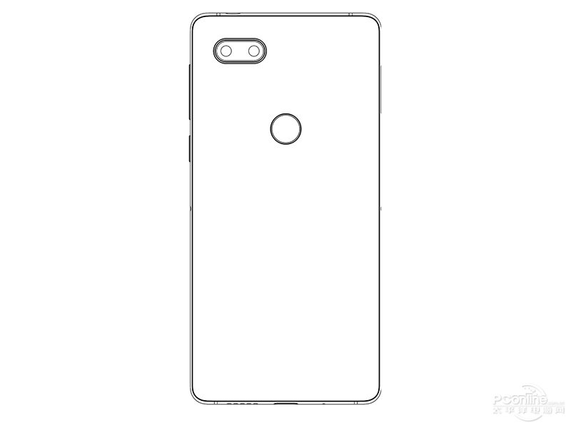 Nubia Z20 rear view