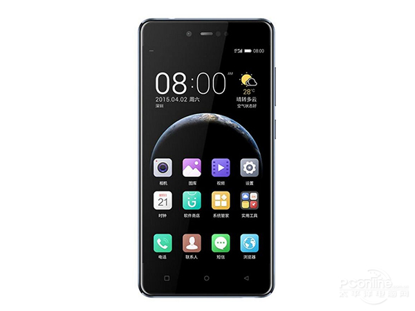 Gionee F106 front view