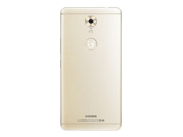 Gionee M6 plus mobile rear view