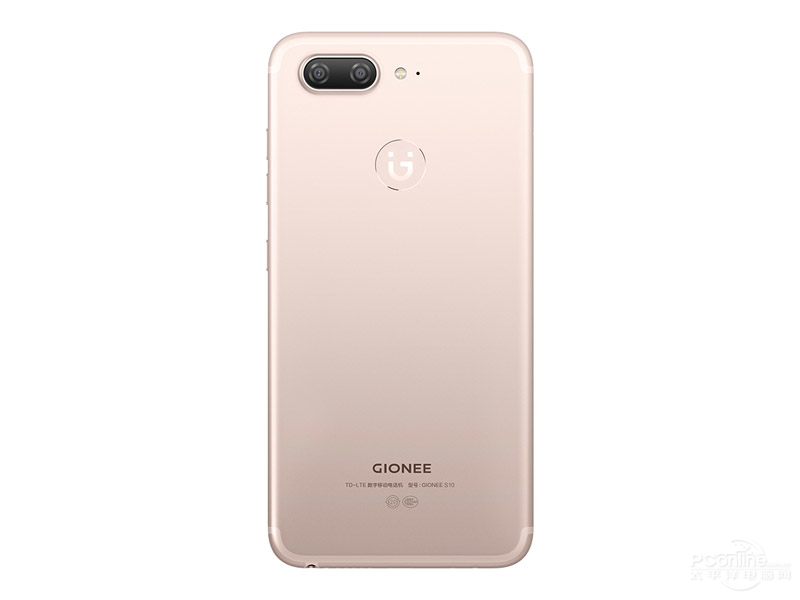 Gionee S10 rear view