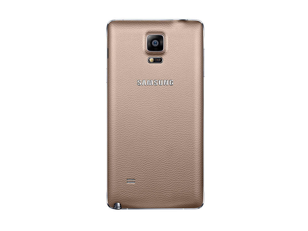 Samsung Galaxy Note 4 rear view