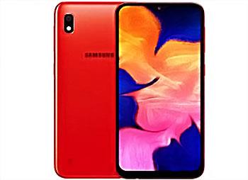 Samsung Galaxy A10 red color